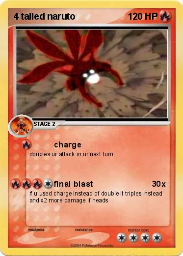 Pokemon 4 tailed naruto