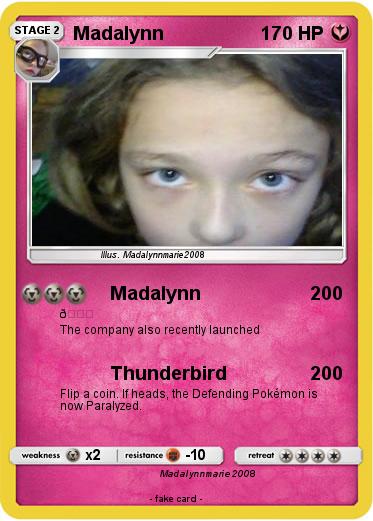 Pokemon Madalynn
