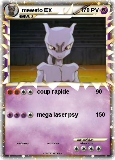 Pokemon meweto EX