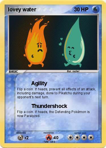 Pokemon lovey water
