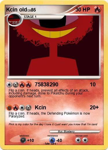 Pokemon Kcin old