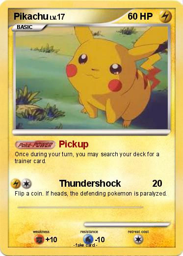 Pokemon Pikachu