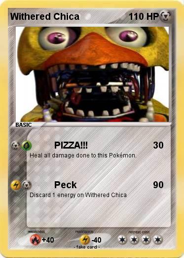 Pokemon Withered Chica