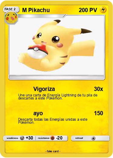 Pokemon M Pikachu