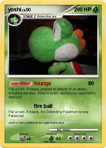 Pokemon yoshi