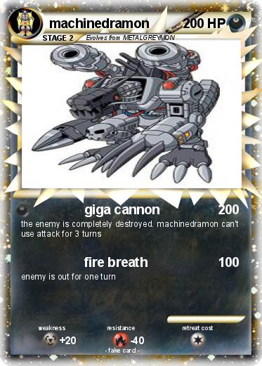 Pokemon machinedramon