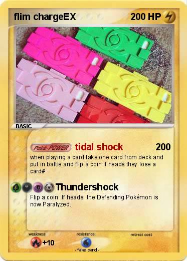 Pokemon flim chargeEX
