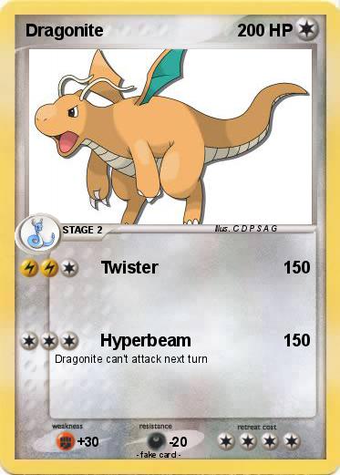 Pokemon Dragonite