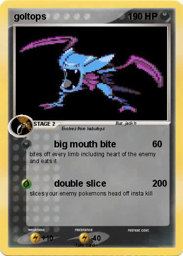 Pokemon goltops