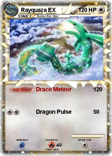 Pokemon Rayquaza EX
