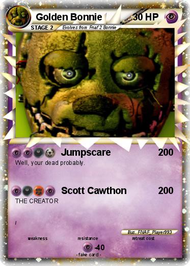 Pokemon Golden Bonnie