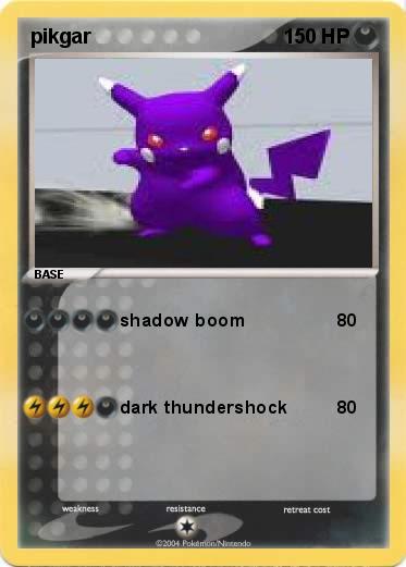 Pokemon pikgar
