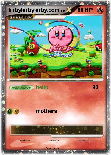 Pokemon kirbykirbykirby.com