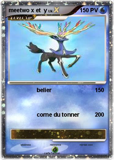Pokemon meetwo x et  y
