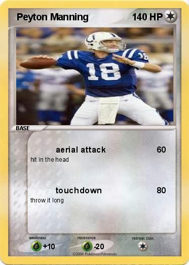 Pokemon  Peyton Manning