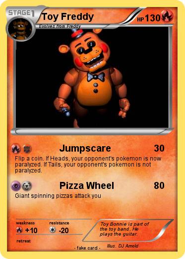 Pokemon Toy Freddy