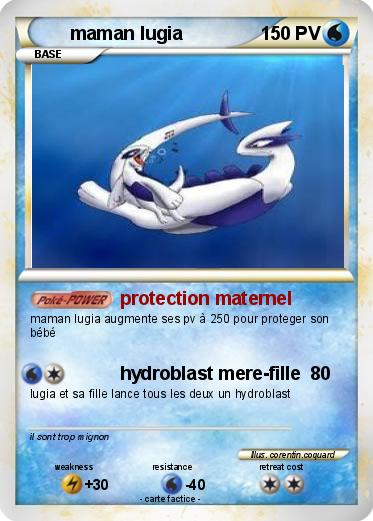 Pokemon maman lugia