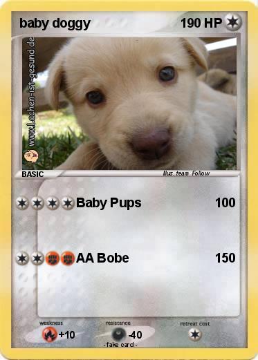 Pokemon baby doggy
