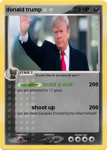 Pokemon donald trump