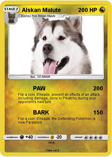 Pokemon Alskan Malute