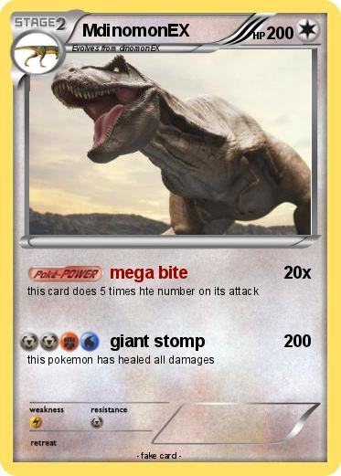 Pokemon MdinomonEX
