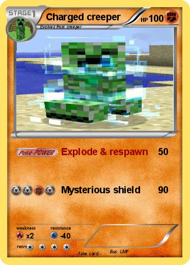 Pokemon Charged creeper