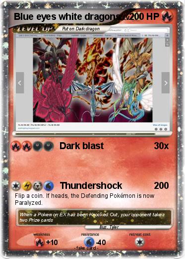 Pokemon Blue eyes white dragons