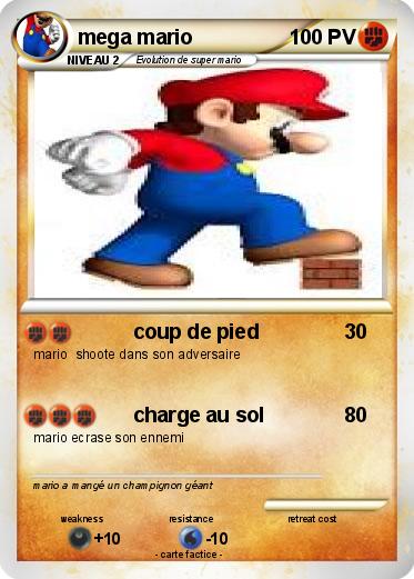 Pokemon mega mario
