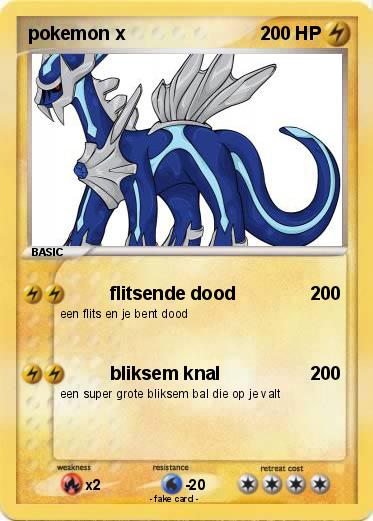 Pokemon pokemon x