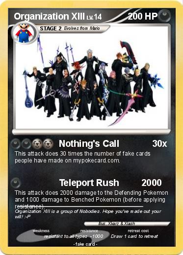 Pokemon Organization XIII