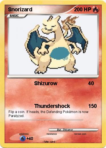 Pokemon Snorizard