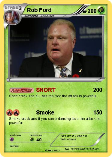 Pokemon Rob Ford