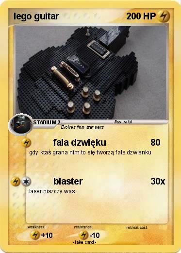 Pokemon lego guitar