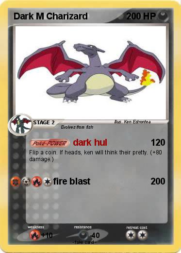 Pokemon Dark M Charizard