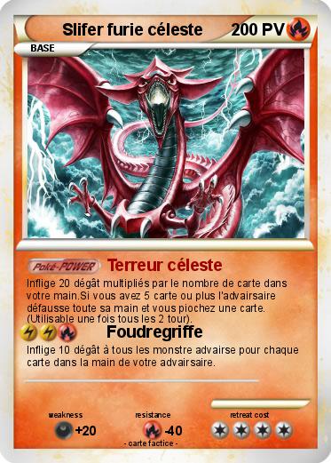 Pokemon Slifer furie céleste