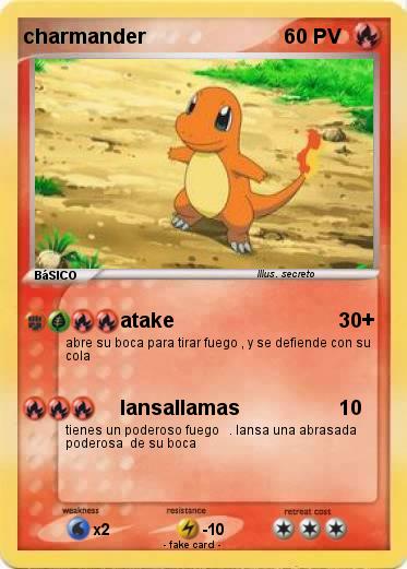 Pokemon charmander