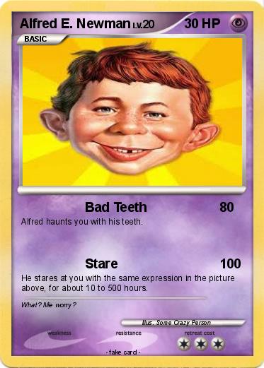 Pokemon Alfred E. Newman