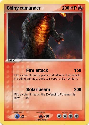 Pokemon Shiny camander