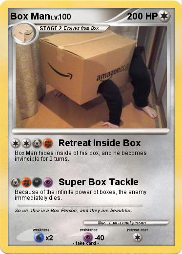 Pokemon Box Man