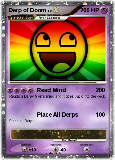 Pokemon Derp of Doom