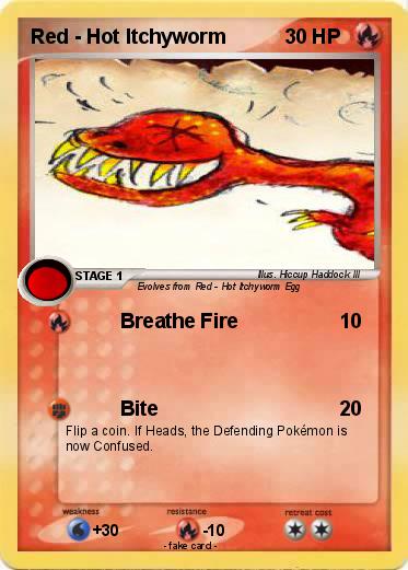 Pokemon Red - Hot Itchyworm