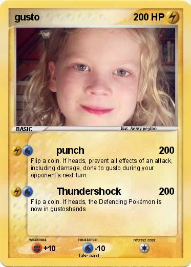 Pokemon gusto