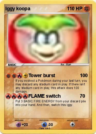 Pokemon Iggy koopa