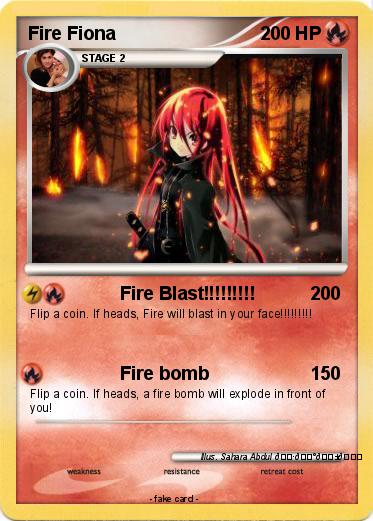 Pokemon Fire Fiona