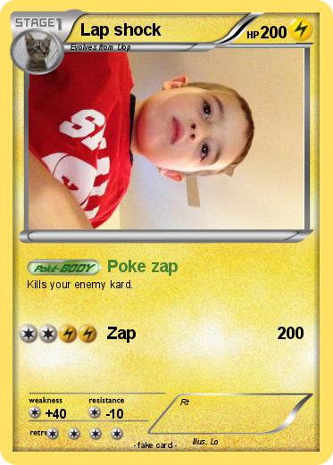 Pokemon Lap shock