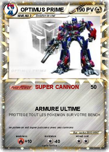 Pokemon OPTIMUS PRIME
