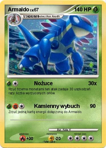 Pokemon Armaldo