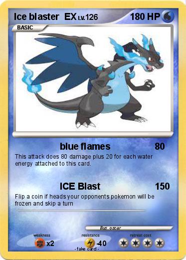 Pokemon Ice blaster  EX