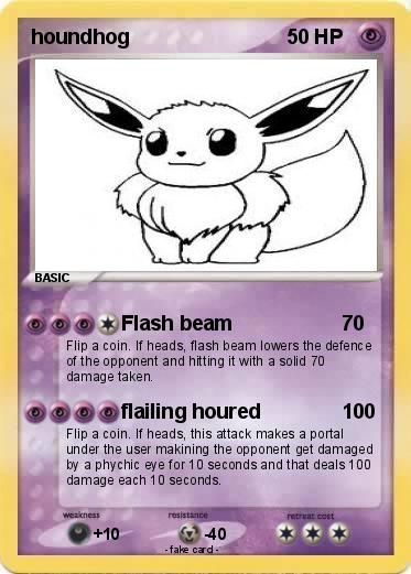 Pokemon houndhog
