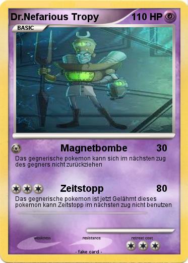 Pokemon Dr.Nefarious Tropy